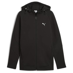 блуза,мъжки,пуловери,puma,evostripe,full,zip,sweatshirt,black