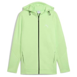 блуза,мъжки,пуловери,puma,evostripe,full,zip,sweatshirt,spring,fern,(green)