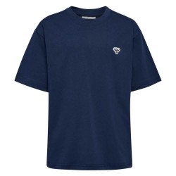 тениска,детски,тениски,hummel,loose,bee,short,sleeve,t,shirt,dress,blues,(blue)