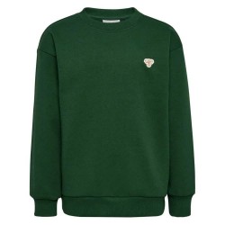 блуза,детски,блузи,hummel,loose,bee,sweatshirt,dark,green,(green)
