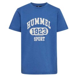 тениска,детски,тениски,hummel,print,short,sleeve,t,shirt,7427,(blue)