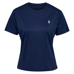 тениска,дамски,тениски,hummel,pulse,training,short,sleeve,t,shirt,dress,blues,(blue)