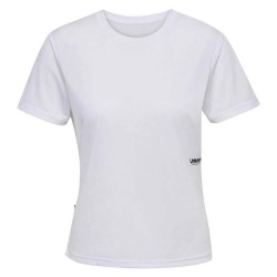 тениска,дамски,тениски,hummel,pulse,workout,short,sleeve,t,shirt,white