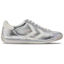 маратонки,дамски,маратонки,hummel,stadion,metallic,trainers,silver