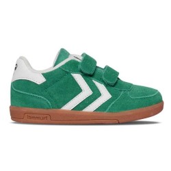 маратонки,детски,маратонки,hummel,victory,suede,ii,trainers,pepper,green,(green)