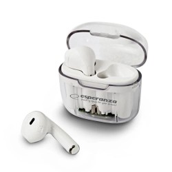 слушалки,слушалки,esperanza,eh237w,wireless,earphones,white,(black)