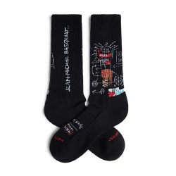 чорапи,мъжки,чорапи,jimmy,lion,athletic,basquiat,gem,spa,crew,socks,black,(black)