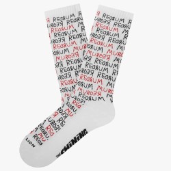 чорапи,мъжки,чорапи,jimmy,lion,athletic,the,shining,redrum,crew,socks,white,(white)