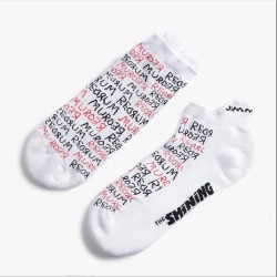 чорапи,мъжки,чорапи,jimmy,lion,athletic,the,shining,redrum,short,socks,white,(white)