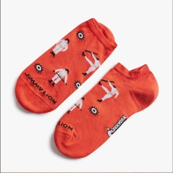 чорапи,мъжки,чорапи,jimmy,lion,clockwork,orange,pattern,short,socks,orange,(orange)