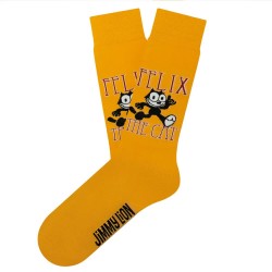 чорапи,мъжки,чорапи,jimmy,lion,felix,wonderful,crew,socks,yellow,(yellow)