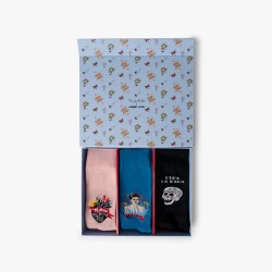 чорапи,мъжки,чорапи,jimmy,lion,frida,crew,socks,3,pairs,multicolor