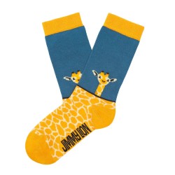 Чорапи Jimmy lion Giraffe crew socks - Yellow (Yellow) чорапи,детски,чорапи,jimmy,lion,giraffe,crew,socks,yellow,(yellow)