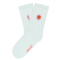 чорапи,дамски,чорапи,jimmy,lion,sun,&,moon,crew,socks,blue,(light,blue)