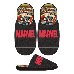 пантофи,мъжки,пантофи,cerdá,open,marvel,slippers,black