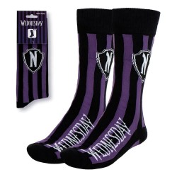 чорапи,мъжки,чорапи,cerdá,wednesday,socks,black,lilac,white,(black)