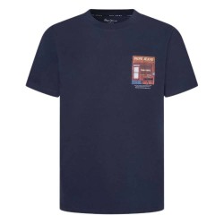 тениска,мъжки,тениски,pepe,jeans,aenys,short,sleeve,t,shirt,blue,(dulwich,blue)