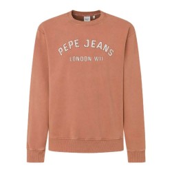 блуза,мъжки,пуловери,pepe,jeans,aldridge,sweatshirt,brown,(light,terracotta,brown)
