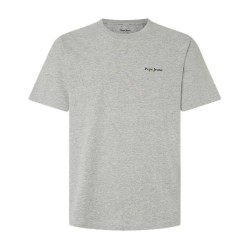 тениска,мъжки,тениски,pepe,jeans,axel,c,short,sleeve,t,shirt,grey,(marl,grey)