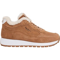 маратонки,дамски,маратонки,pepe,jeans,dean,block,trainers,brown