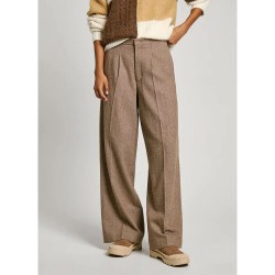 панталони,дамски,панталони,pepe,jeans,dolly,pants,brown