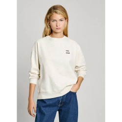 блуза,дамски,блузи,pepe,jeans,faylin,sweatshirt,white
