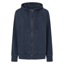 блуза,дамски,блузи,pepe,jeans,felicity,full,zip,sweatshirt,blue