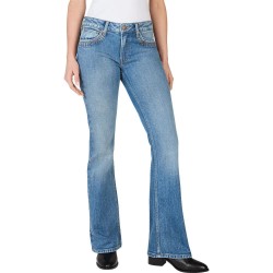 дамски,панталони,pepe,jeans,flare,embro,jeans,blue