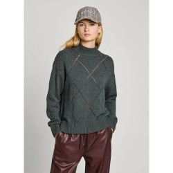 блуза,дамски,пуловери,дамски,плетени,дрехи,pepe,jeans,idris,perkins,sweater,grey,(dark,grey,marl)
