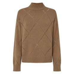 блуза,дамски,пуловери,дамски,плетени,дрехи,pepe,jeans,idris,perkins,sweater,stowe,beige,(brown)