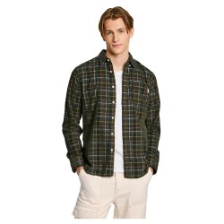 риза,с,дълъг,ръкав,мъжки,ризи,pepe,jeans,max,long,sleeve,shirt,green