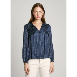дамски,блузи,дамски,ризи,pepe,jeans,patricia,long,sleeve,blouse,blue