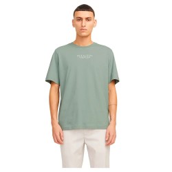 тениска,мъжки,тениски,jack,&,jones,archie,short,sleeve,t,shirt,iceberg,green,(green)