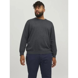 блуза,мъжки,пуловери,jack,&,jones,basic,plus,sweater,grey,(dark,grey,melange)