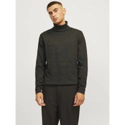 блуза,мъжки,пуловери,jack,&,jones,basic,sweater,forest,night,twisted,w.,black,(green)