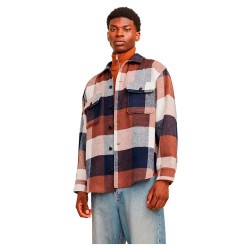 карирана,риза,мъжки,якета,jack,&,jones,bradley,ollie,overshirt,multicolor,(navy,blazer,checks)