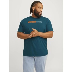 тениска,мъжки,тениски,jack,&,jones,corp,logo,play,plus,short,sleeve,t,shirt,green,blue,(deep,teal,play,5)