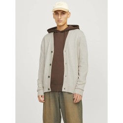 жилетка,мъжки,пуловери,jack,&,jones,emil,cardigan,beige,(oatmeal,melange)