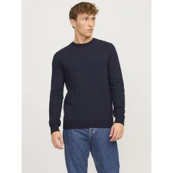 блуза,мъжки,пуловери,jack,&,jones,globe,sweater,mood,indigo,(blue)