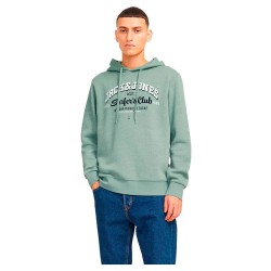 суичър,мъжки,пуловери,jack,&,jones,logo,2,col,hoodie,iceberg,green,melange,(green)