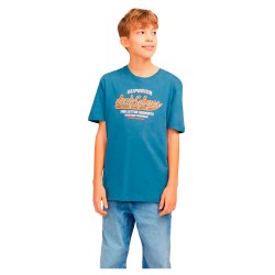 тениска,детски,тениски,jack,&,jones,logo,2col,short,sleeve,t,shirt,oceanview,(blue)