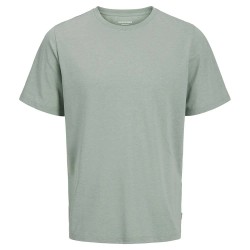 тениска,мъжки,тениски,jack,&,jones,organic,melange,short,sleeve,t,shirt,green,(iceberg,green,melange)