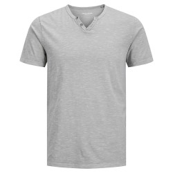 тениска,мъжки,тениски,jack,&,jones,split,short,sleeve,t,shirt,ultimate,grey,(grey)