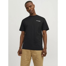 тениска,мъжки,тениски,jack,&,jones,aero,print,short,sleeve,t,shirt,black