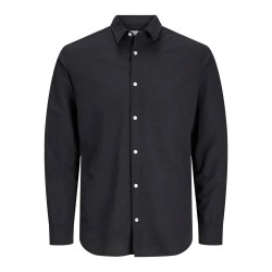 риза,с,дълъг,ръкав,мъжки,ризи,jack,&,jones,breeze,sn,plus,long,sleeve,shirt,black