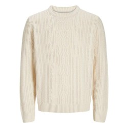 блуза,мъжки,пуловери,jack,&,jones,diogo,cable,sweater,beige