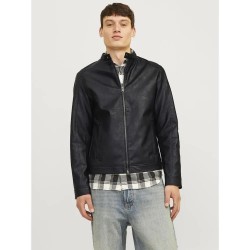 яке,мъжки,якета,jack,&,jones,dylan,clean,leather,jacket,black,(black)