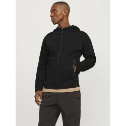 блуза,мъжки,пуловери,jack,&,jones,fusion,full,zip,sweatshirt,black
