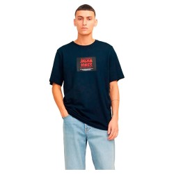 тениска,мъжки,тениски,jack,&,jones,hudson,short,sleeve,t,shirt,sky,captain,(blue)