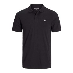 блуза,с,къс,ръкав,мъжки,блузи,с,яка,jack,&,jones,jersey,logo,short,sleeve,polo,black
